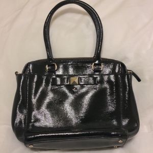 Kate Spade 100% leather shoulder bag black